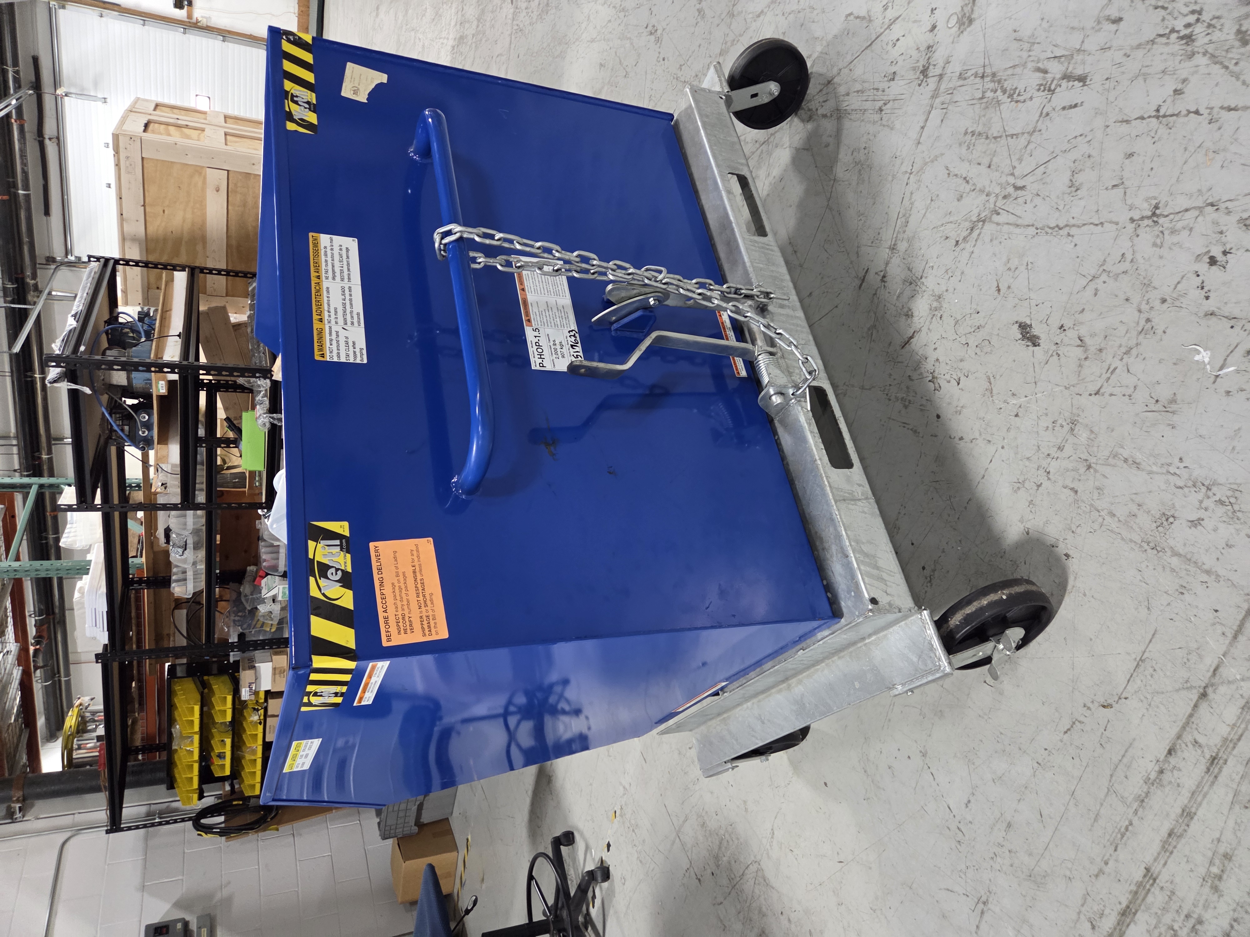 Used 2020 Vestil P-HOP-1.5 Containers & Totes