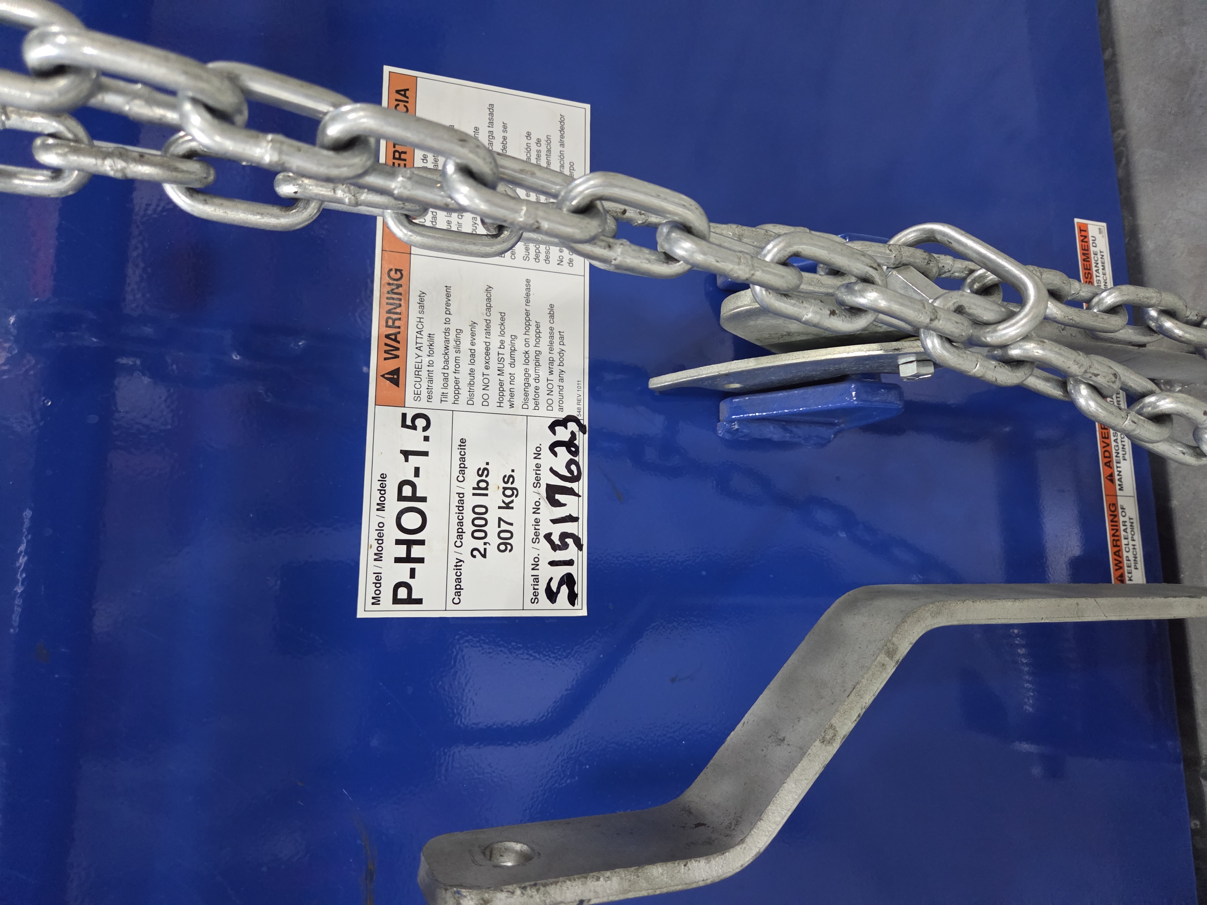 Used 2020 Vestil P-HOP-1.5 container or tote - View 6
