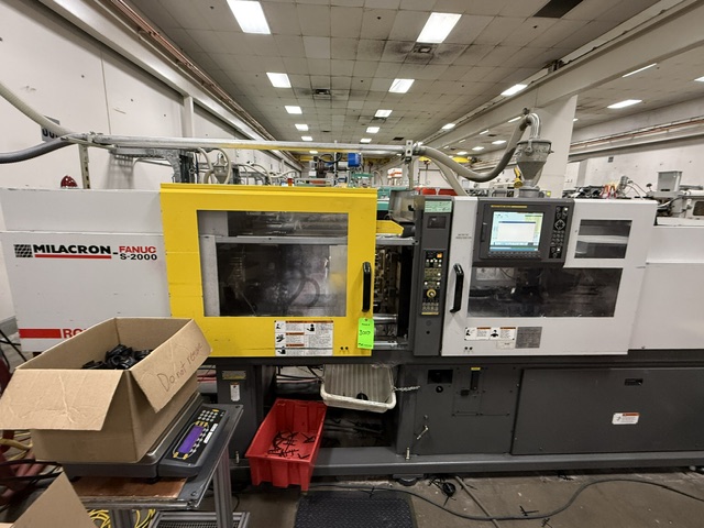 Used Milacron Roboshot S-B110, Injection Molding Machines: Horizontal