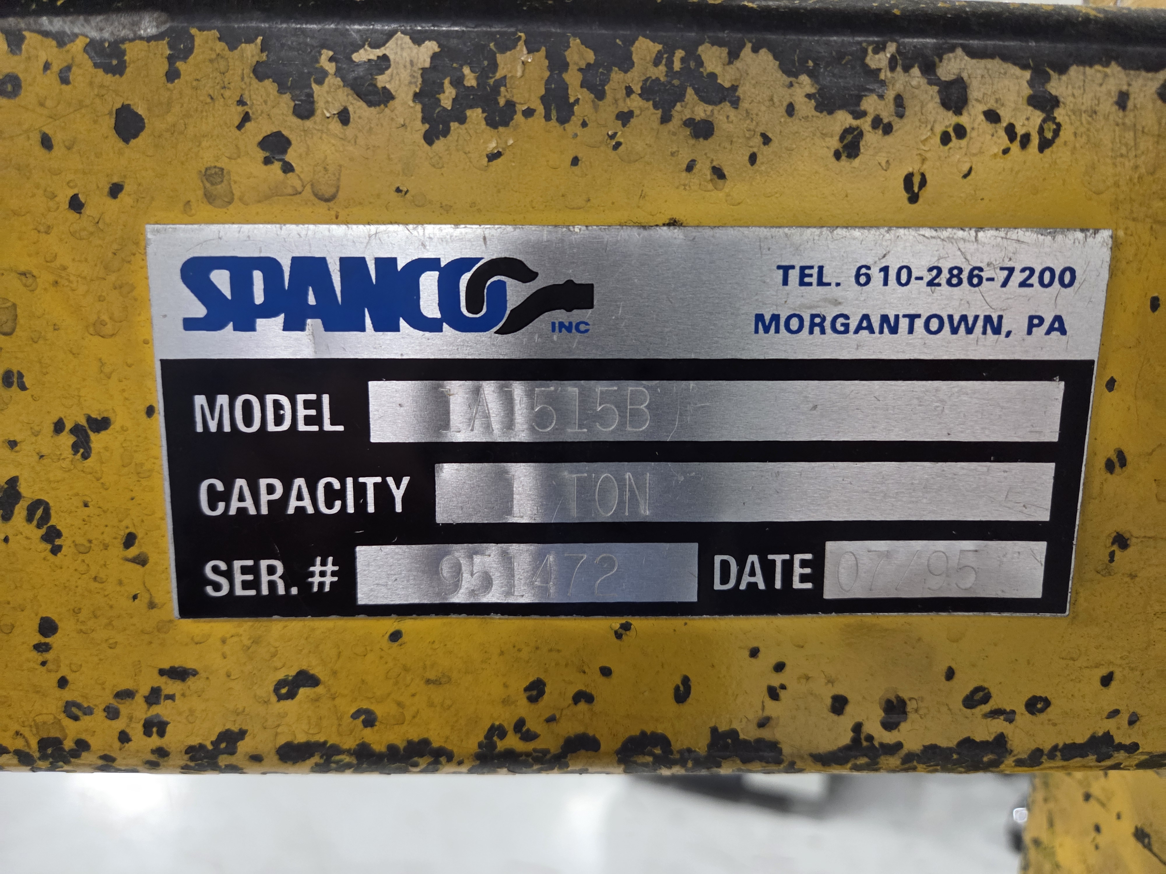 Used 1995 Spanco 1A1515B crane - View 4