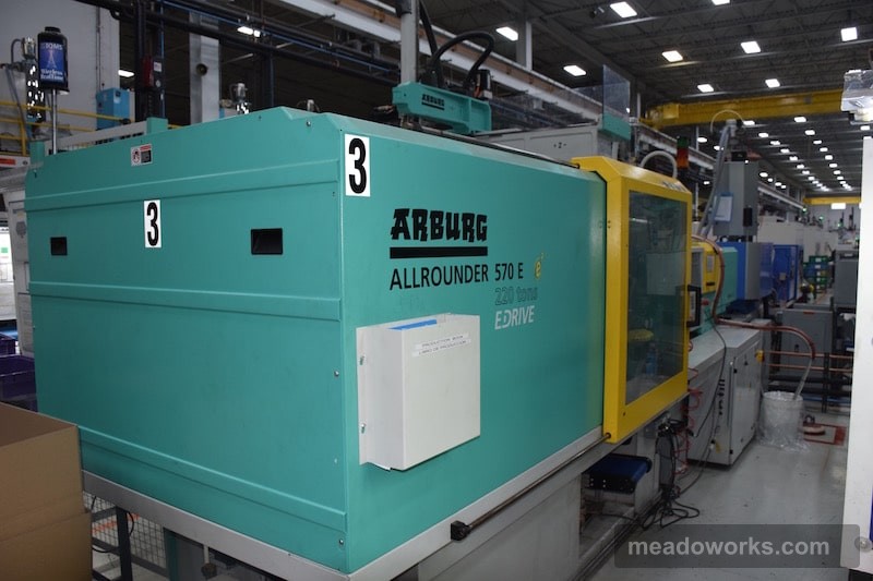 Used 2012 Arburg 570 E 2000-800 Injection Molding Machines: Horizontal