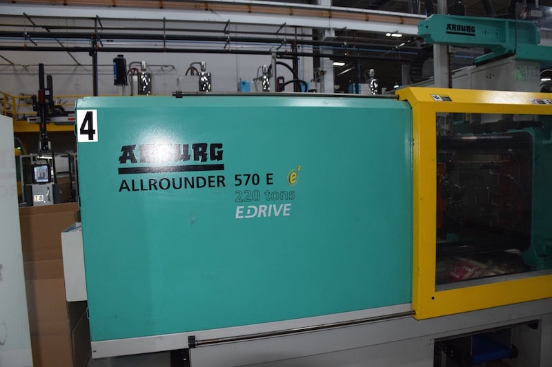 Used 2012 Arburg 570 E 2000-800 - Electric Injection Molding Machines: Horizontal - View 6