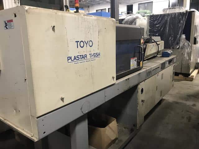 Used 1998 Toyo Ti-55H Injection Molding Machines: Horizontal - View 2