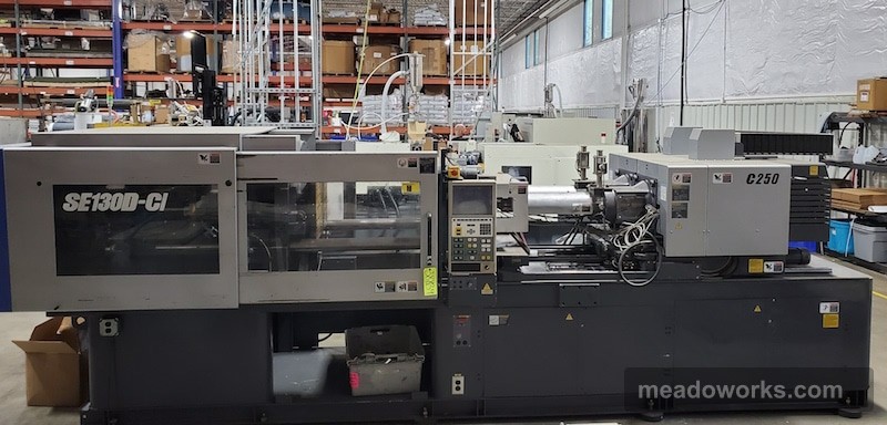 Used 2006 Sumitomo SE130D-CI horizontal injection molding machine - Main View