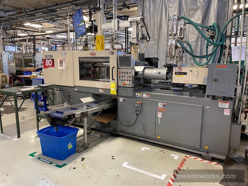 Used 2006 Nissei DC120 horizontal injection molding machine - Main View