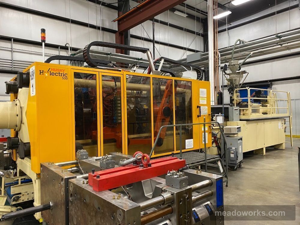 Used 2004 Husky HL500 Injection Molding Machines: Horizontal