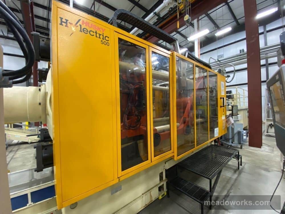 Used 2004 Husky HL500 Injection Molding Machines: Horizontal