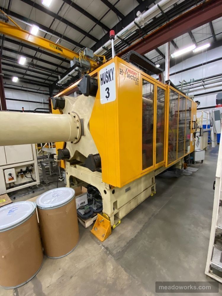 Used 2004 Husky HL500 Injection Molding Machines: Horizontal