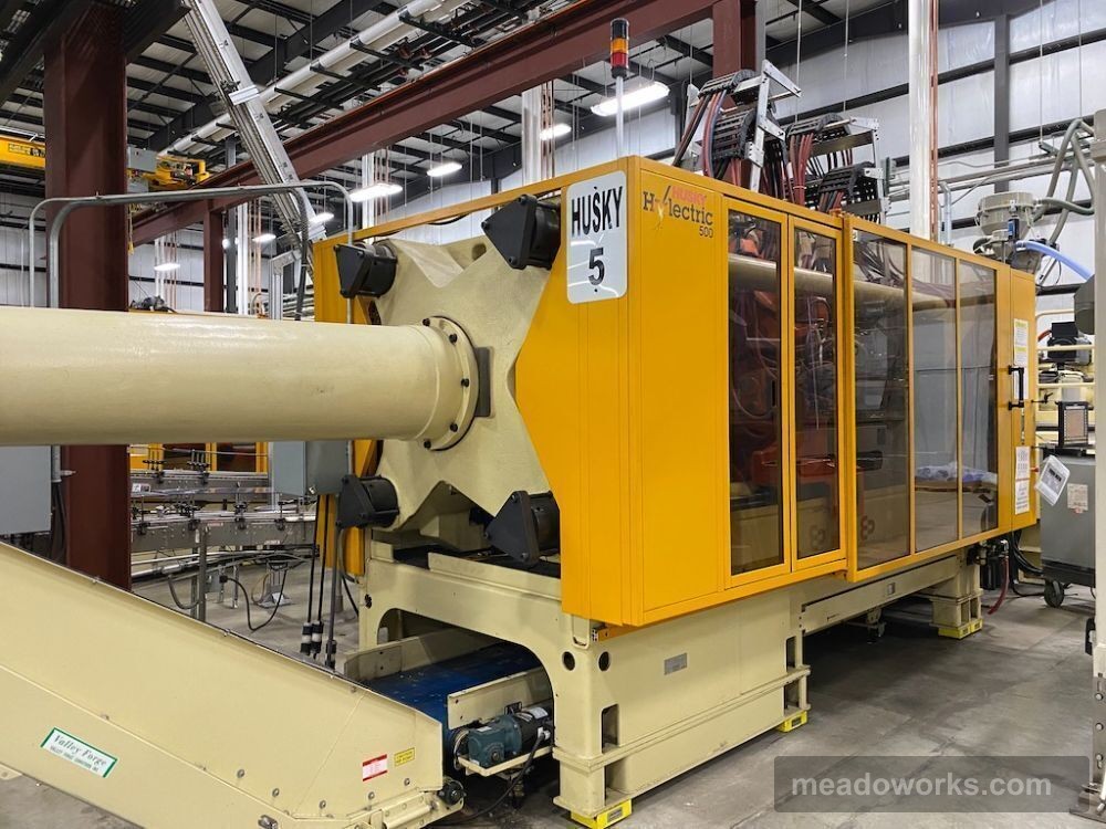 Used 2004 Husky HL500 Injection Molding Machines: Horizontal