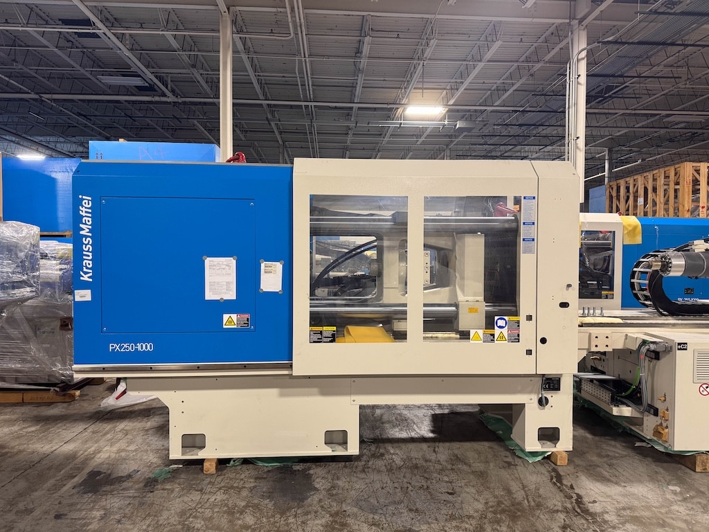 Used 2022 Krauss Maffei KM 250-1000 PX Injection Molding Machines: Horizontal - View 3