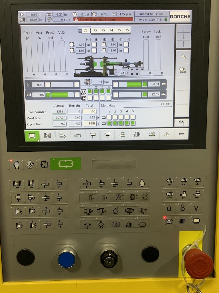 Used 2020 Borche BU600T Injection Molding Machines: Horizontal - View 5