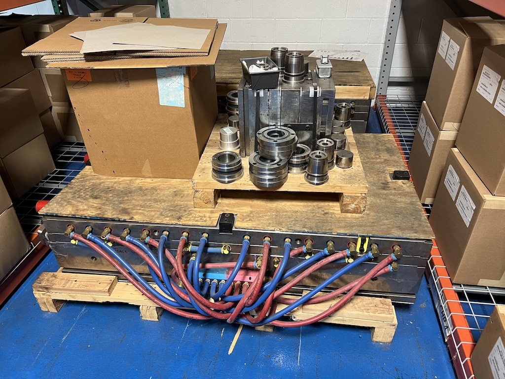 Used null 32 Cavity 214 Necked-In Hook Overcap Molds and Product Lines - View 5