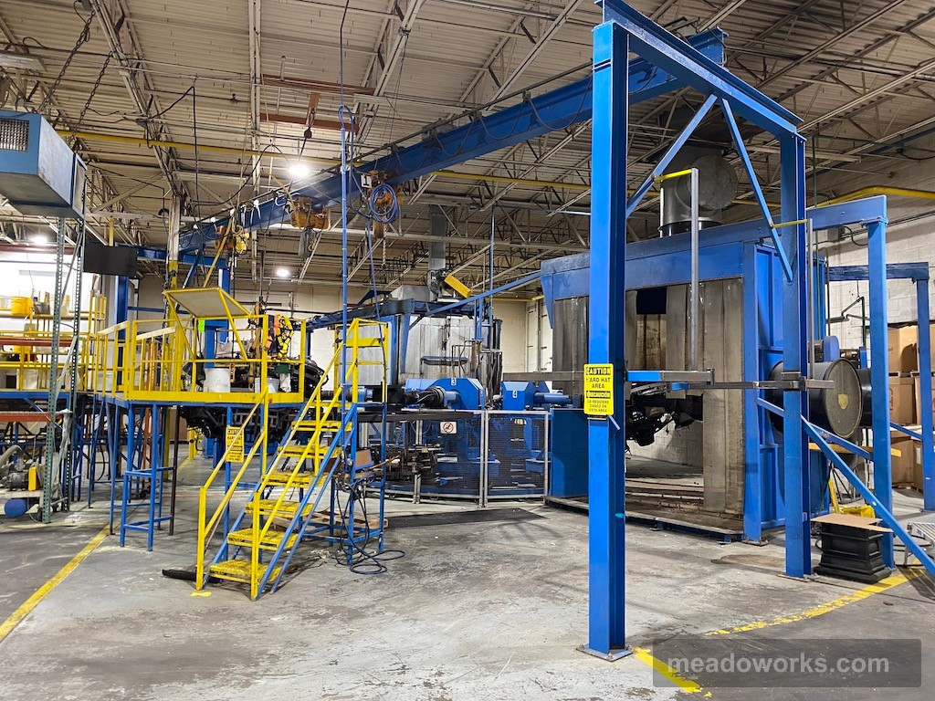 Used 2006 Ferry Industries RS4-3000HD Rotational Molding Machinery