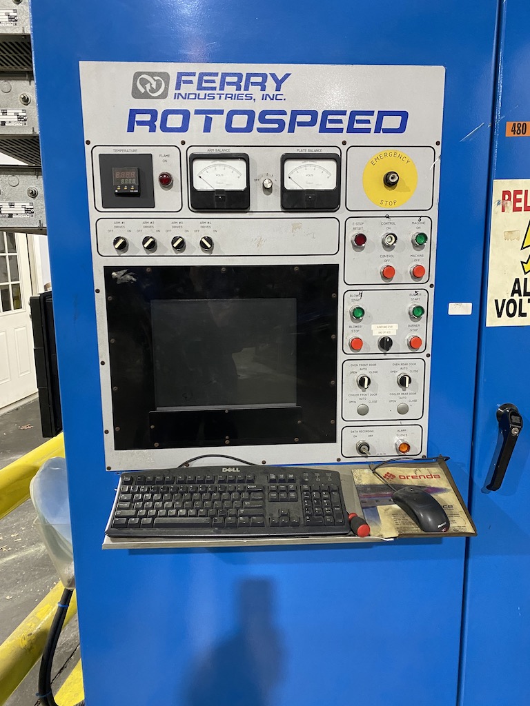 Used 2006 Ferry Industries RS4-3000HD Rotational Molding Machinery - View 8