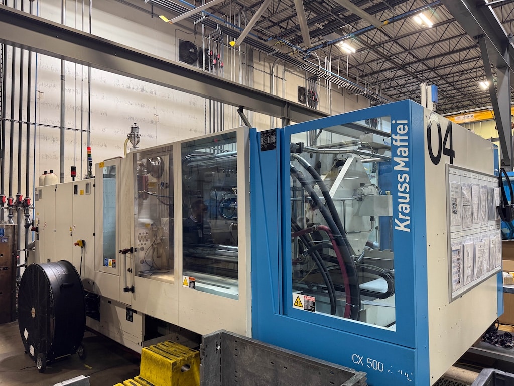 Used 2010 Krauss Maffei KM 500-4300 CX Injection Molding Machines: Horizontal - View 5