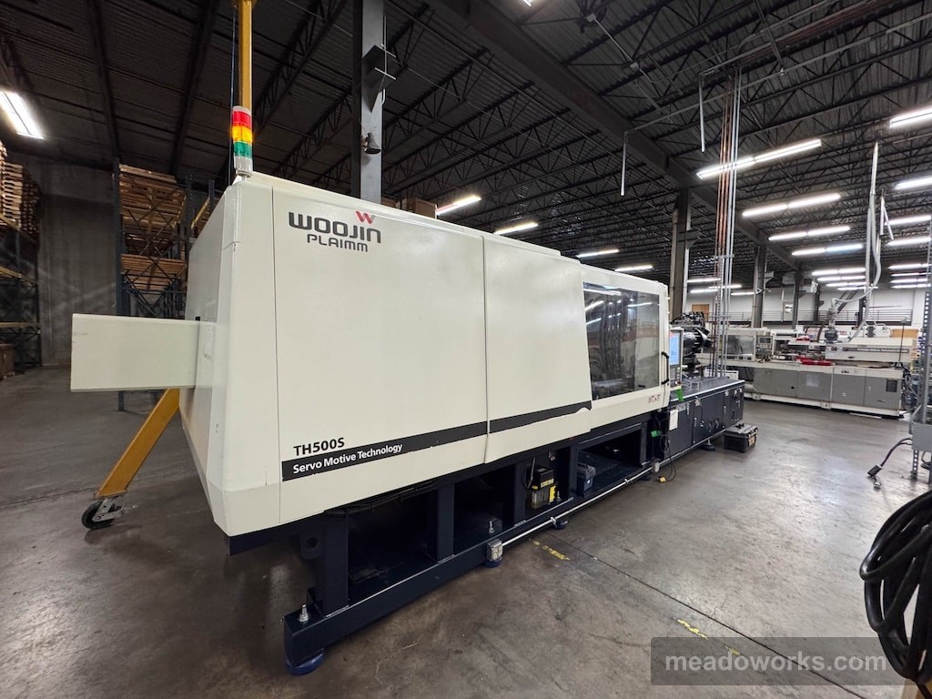 Used 2017 Woojin TH500S Injection Molding Machines: Horizontal