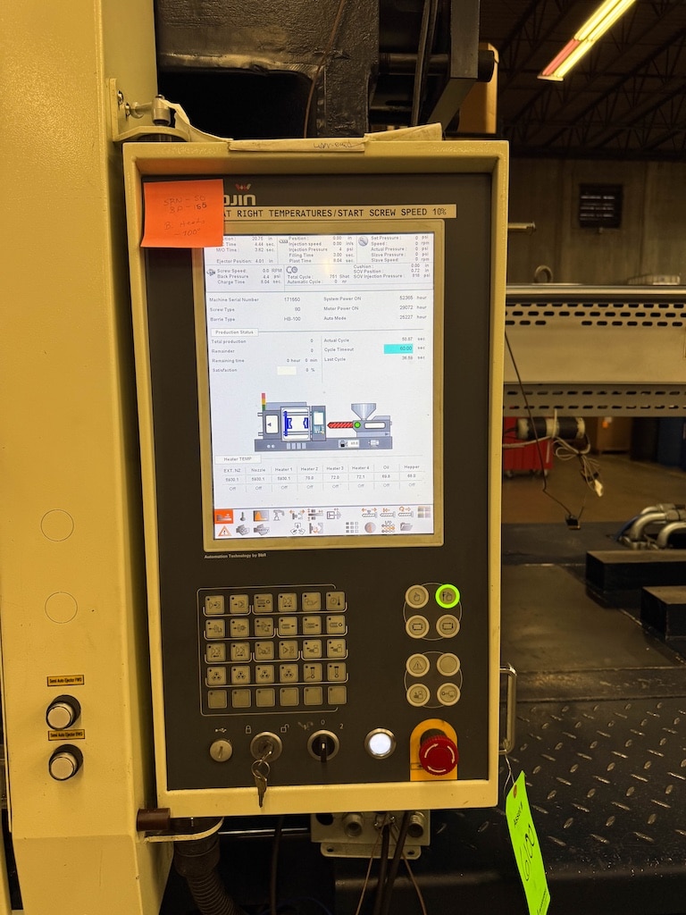 Used 2017 Woojin TH500S Injection Molding Machines: Horizontal - View 12
