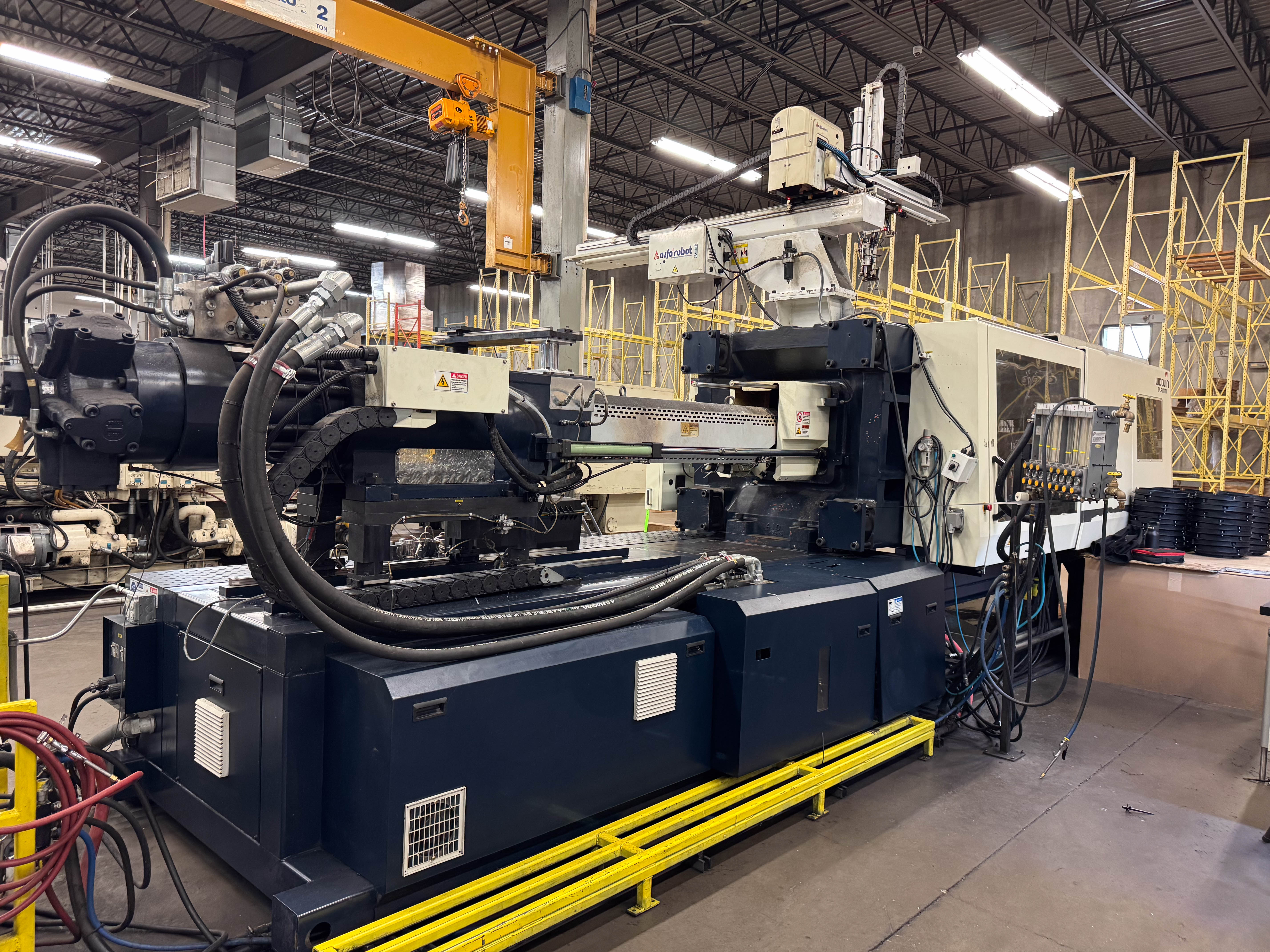 Used 2019 Woojin TH500S Injection Molding Machines: Horizontal - View 12