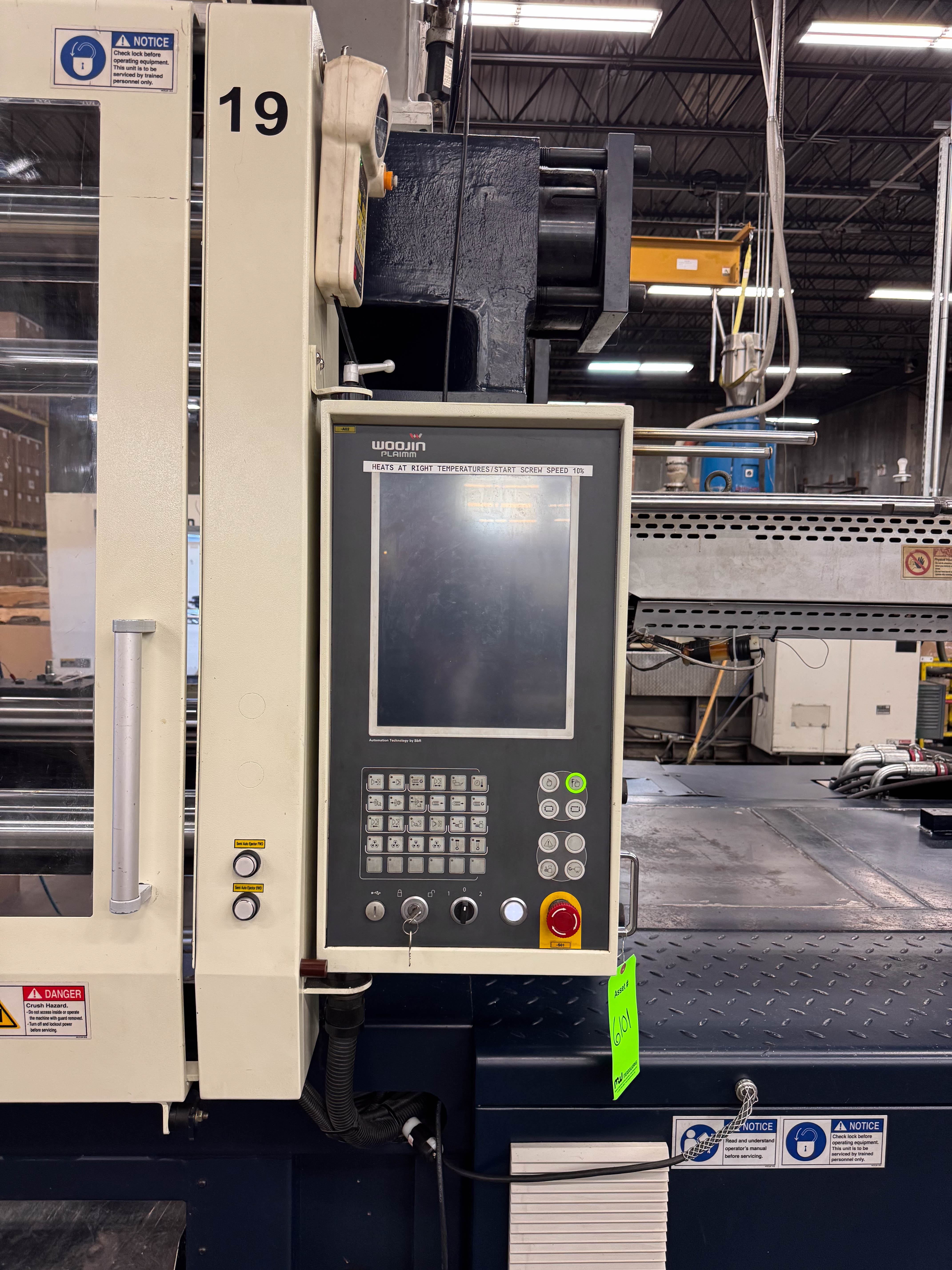 Used 2019 Woojin TH500S Injection Molding Machines: Horizontal - View 14