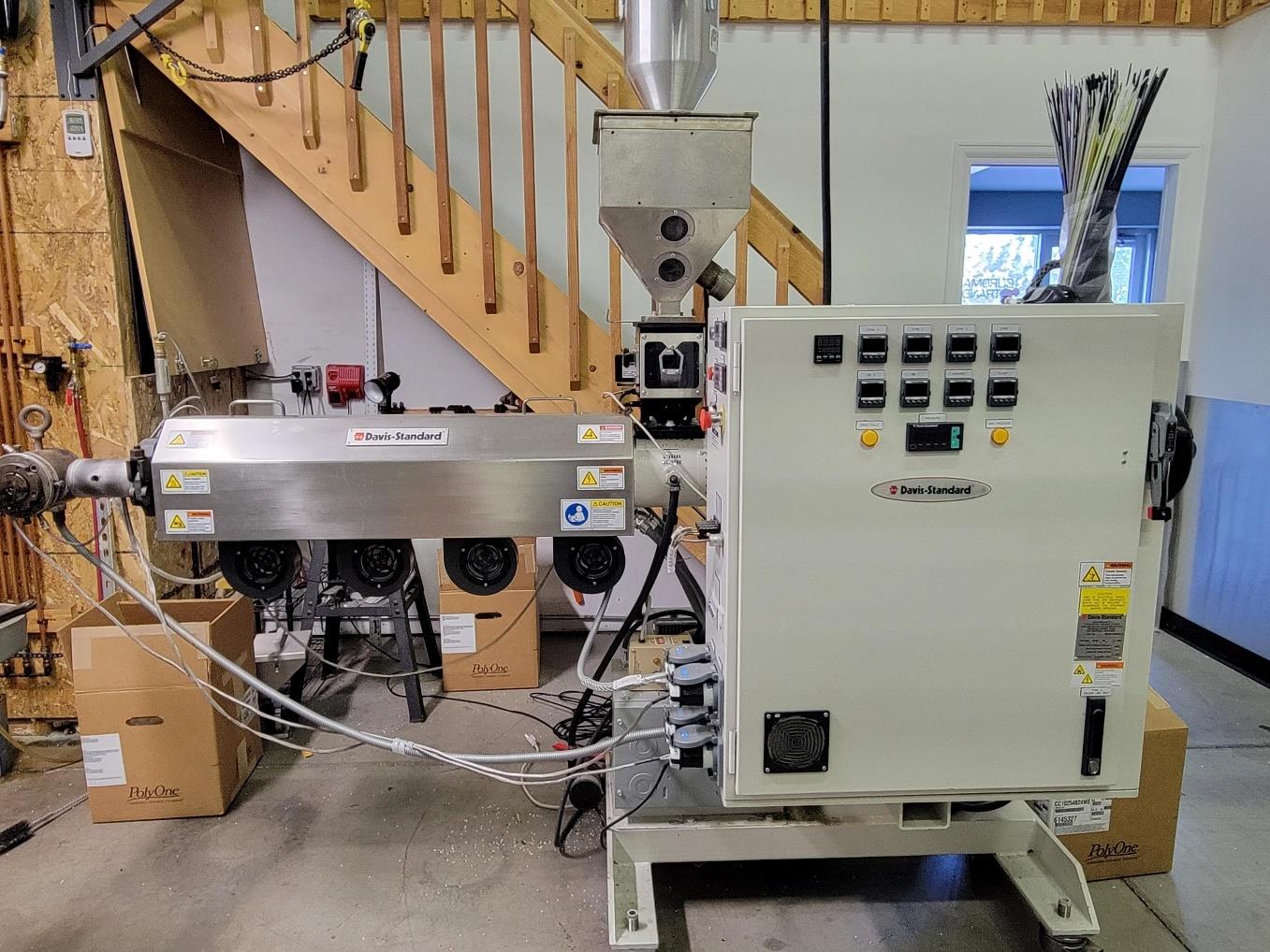 Davis Standard 3D Filament Extrusion Line