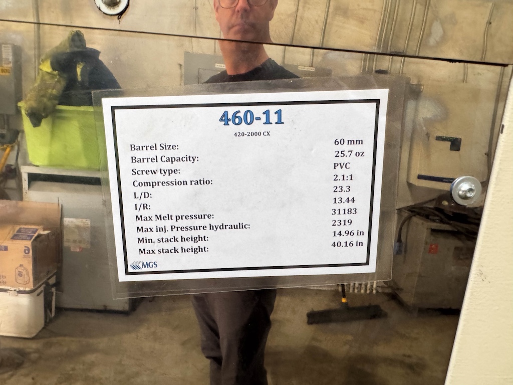 Used 2015 Krauss Maffei KM 420-2000 CX Injection Molding Machines: Horizontal - View 12