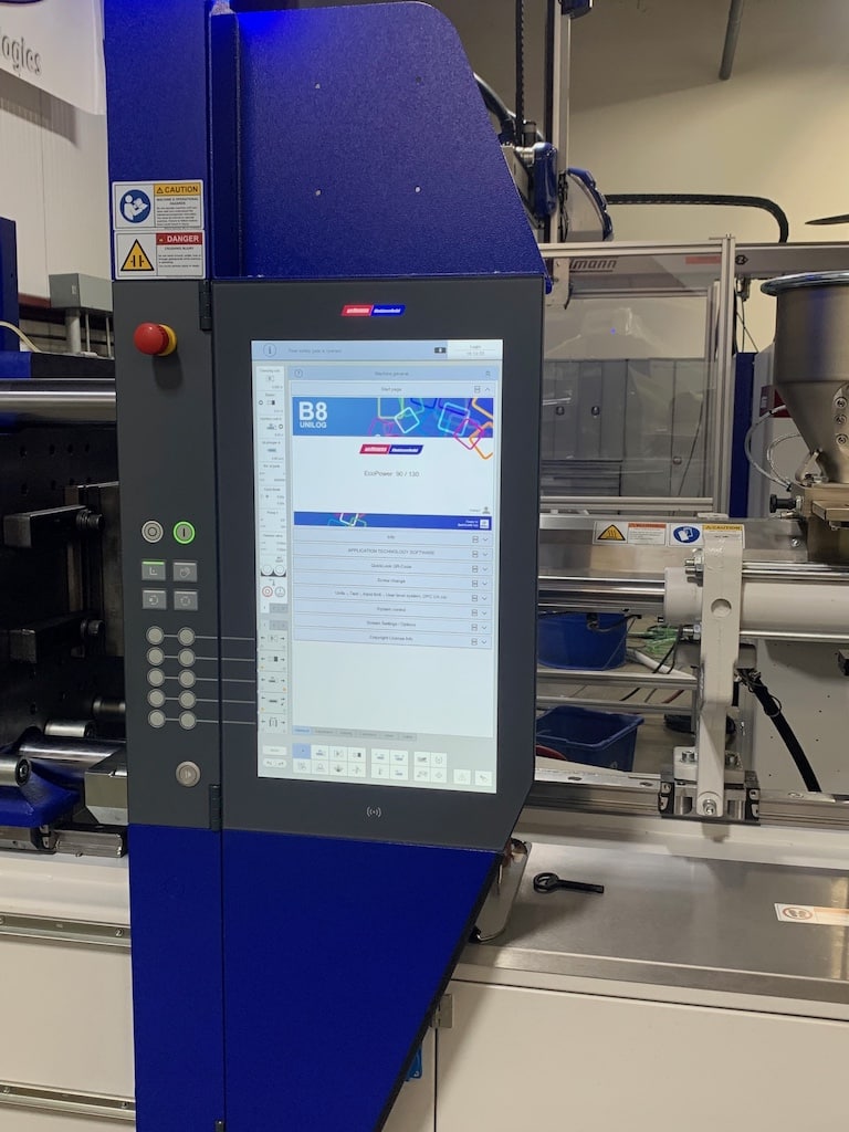 Used 2022 Wittmann Battenfeld EcoPower 90/130 - All Electric Injection Molding Machines: Horizontal - View 4