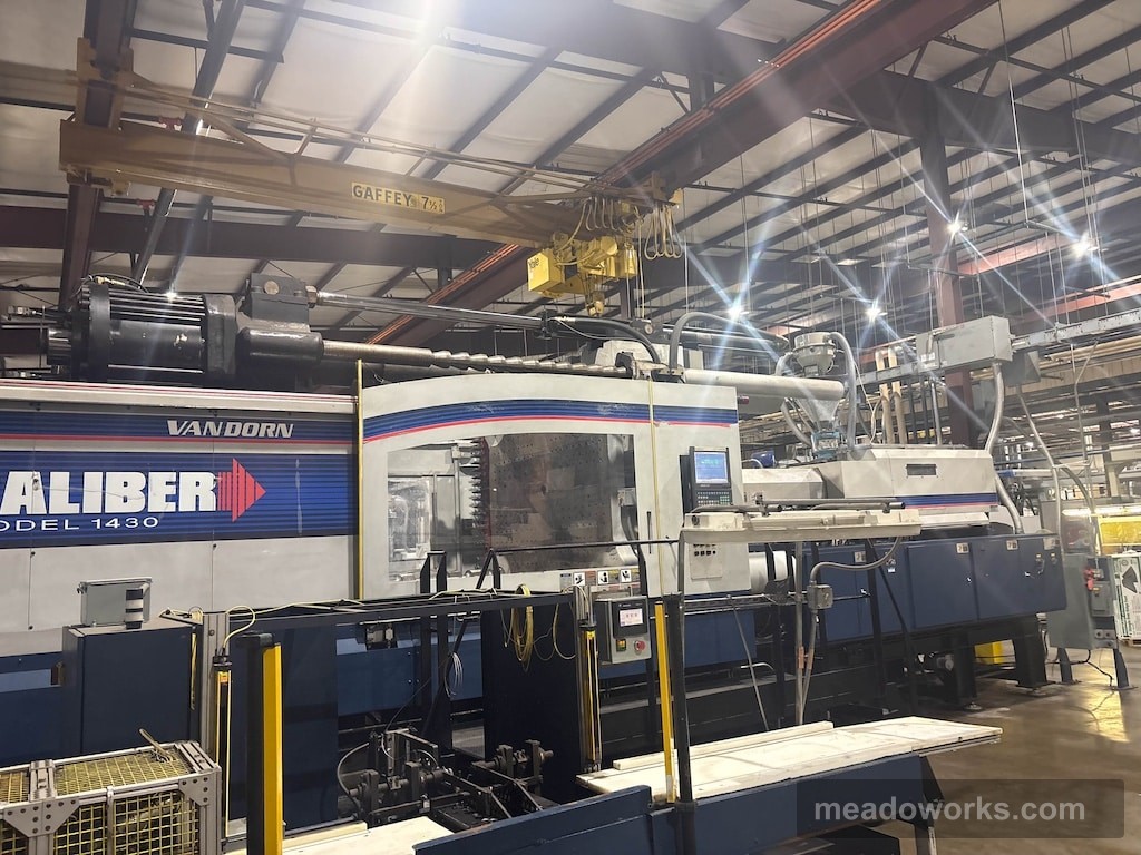 Used 2001 Van Dorn Caliber 1430 horizontal injection molding machine - Main View