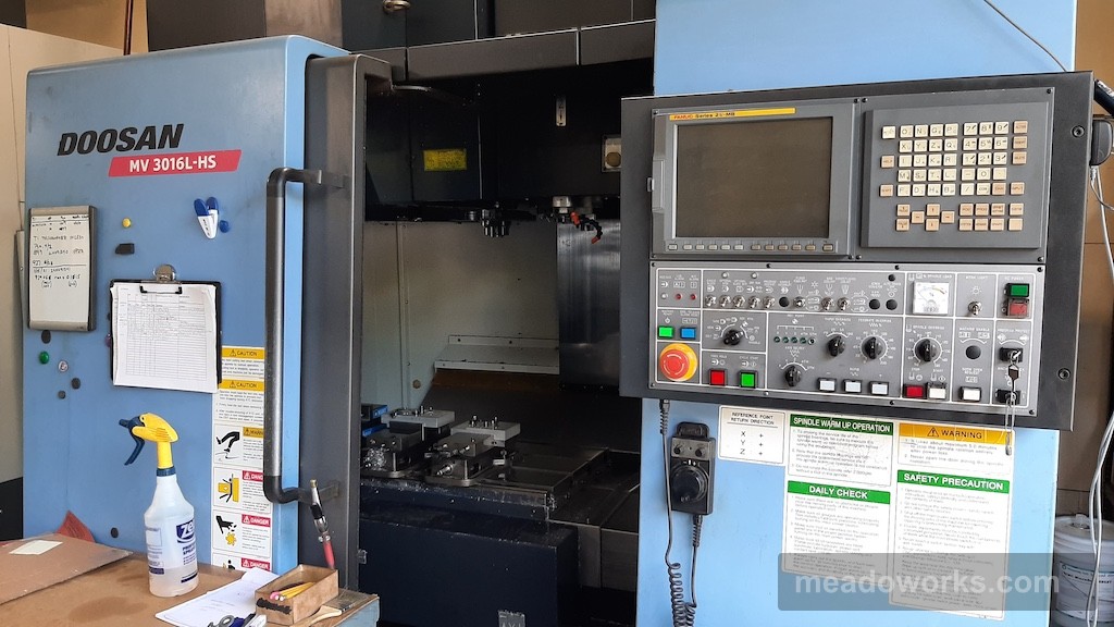 Used 2008 Doosan MV3016LHS Machining Centers, Vertical