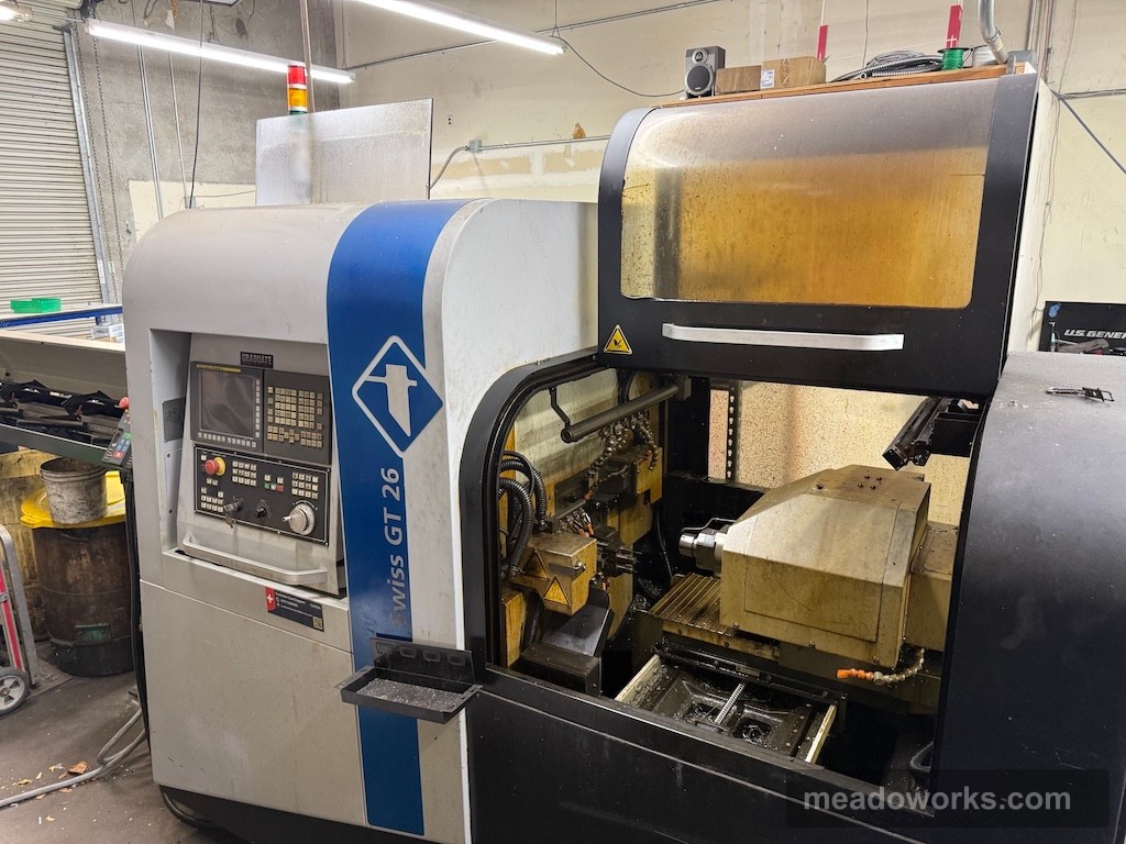 Used 2015 Tornos GT 26 Lathes, CNC