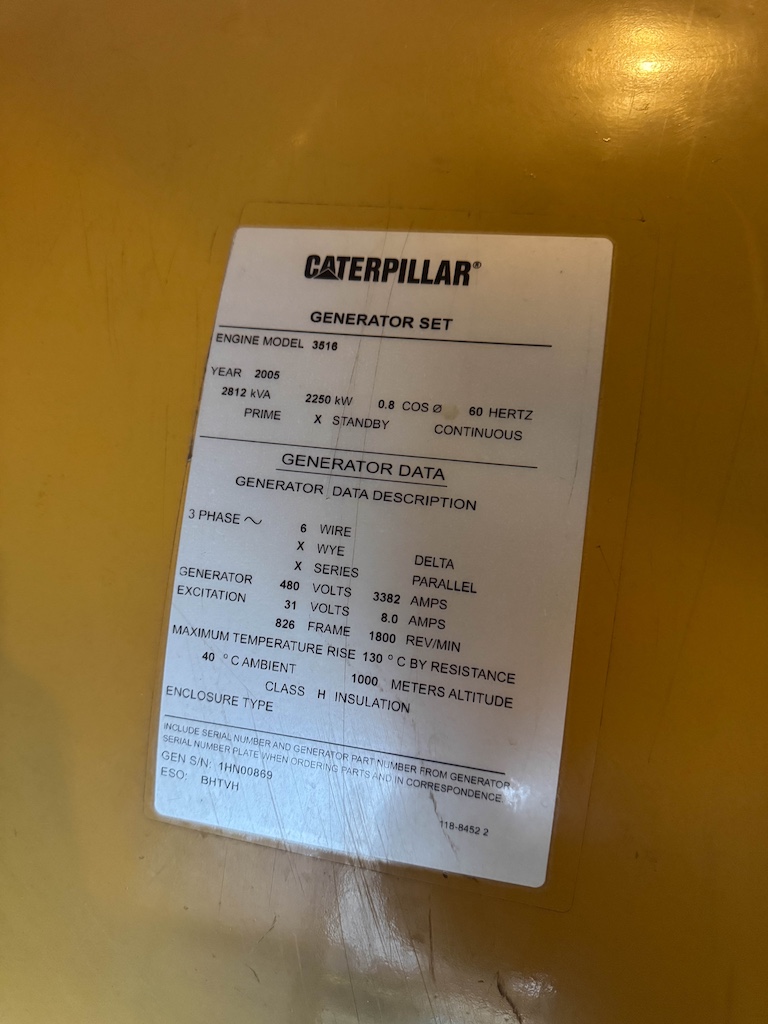 Used 2005 Caterpillar SR4B Transformers - View 16