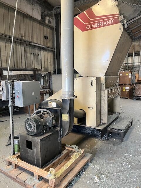 Used Cumberland X1400 Granulators