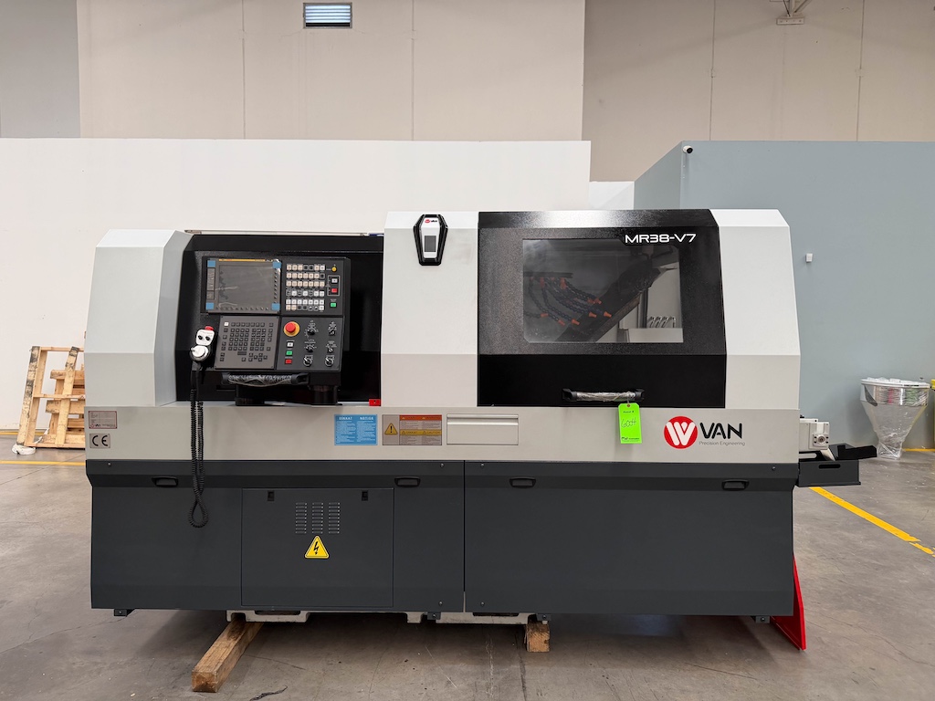 Used 2023 Van CNC MR38-V7 Lathes, Authomatic Swiss Type