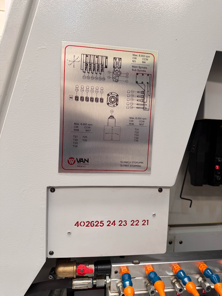 Used 2023 Van CNC MR38-V7 Lathes, CNC - View 5