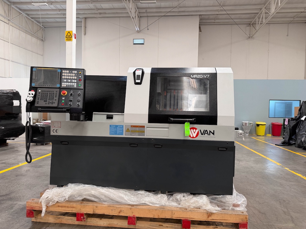 Used 2023 Van CNC MR20-V7 Lathes, Authomatic Swiss Type
