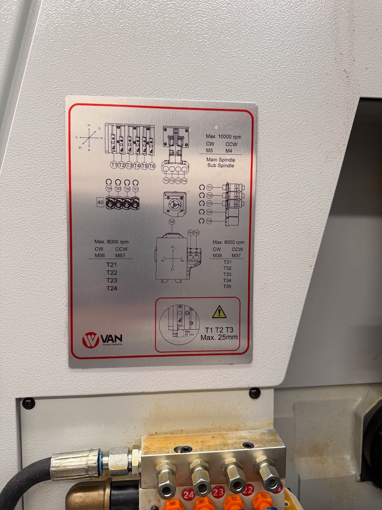 Used 2023 Van CNC MR20-V7 Lathes, CNC - View 16