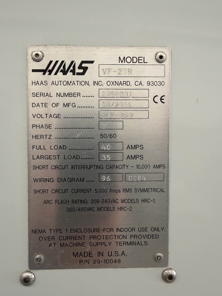 Used 2011 Haas VF-2TR Machining Centers, Vertical - View 19