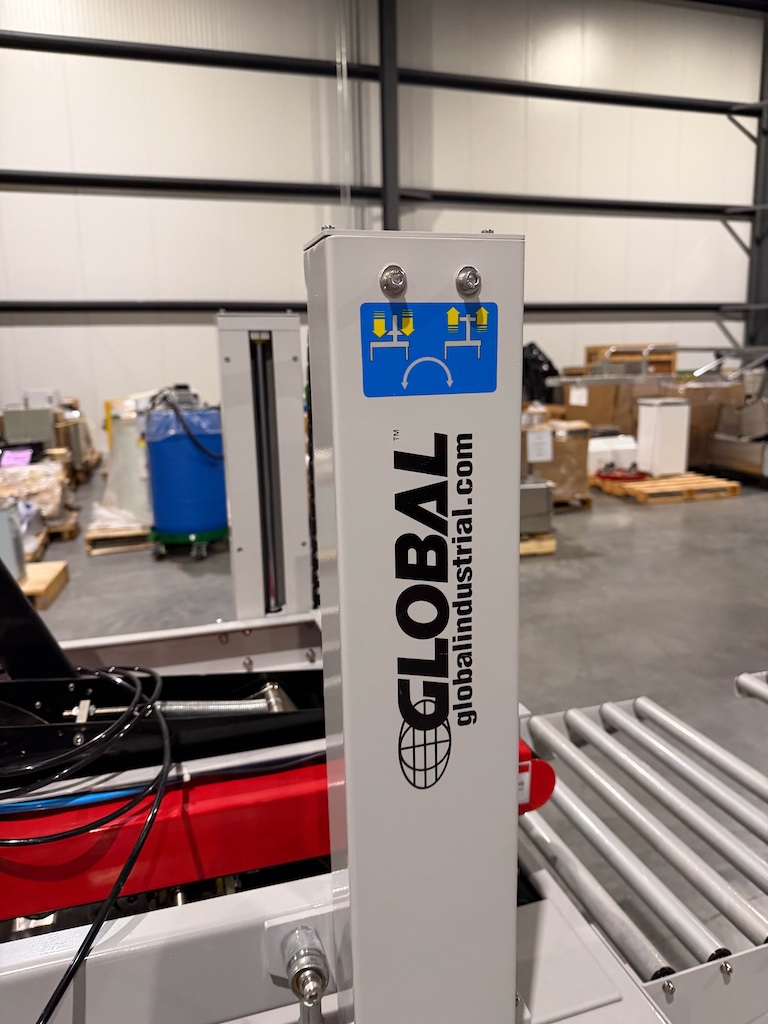 Used 2020 Global Industries Semi-Automatic Random Case Sealer Conveyors - View 7