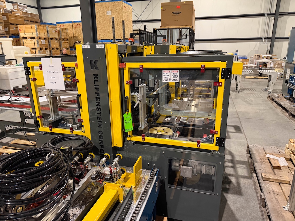 Used Klippenstein Case Sealer Conveyors