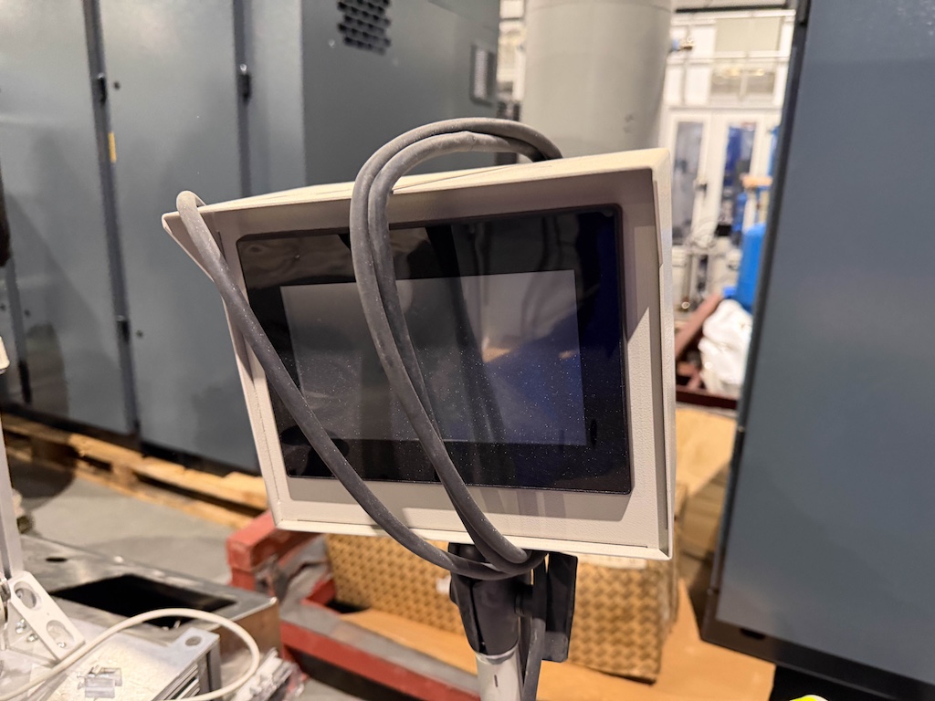 Used Advanced Poly-Packaging Vertical Bagger w/Ti-1000 Thermal Transfer Printer Conveyors - View 3