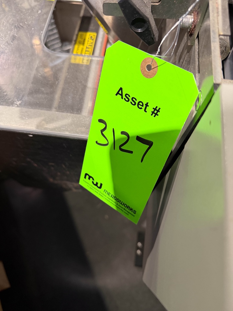 Used Advanced Poly-Packaging Vertical Bagger w/Ti-1000 Thermal Transfer Printer Conveyors - View 5