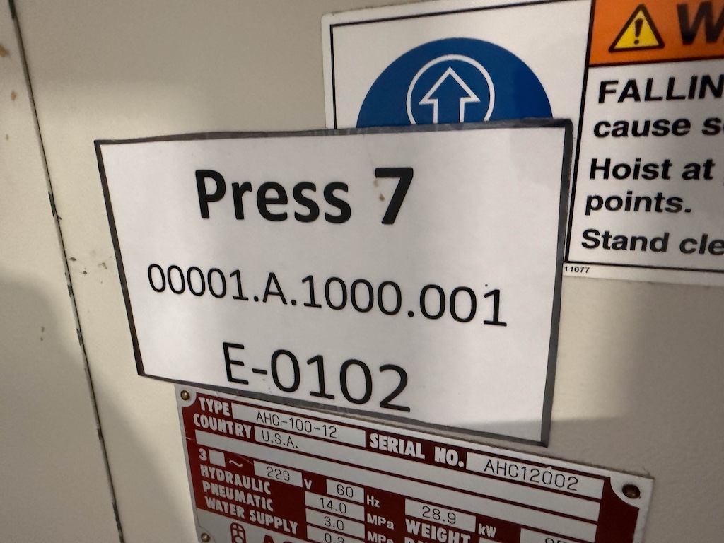 Used 2012 Aoki Blow Molding Machine Blow Molding: Injection Blow - View 12