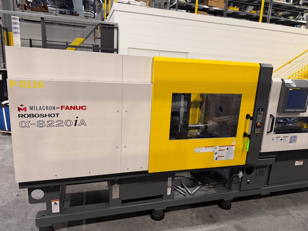 Used 2014 Fanuc (Milacron) 220 Ton All Electric Injection Molding Press Injection Molding Machines: Horizontal - View 9