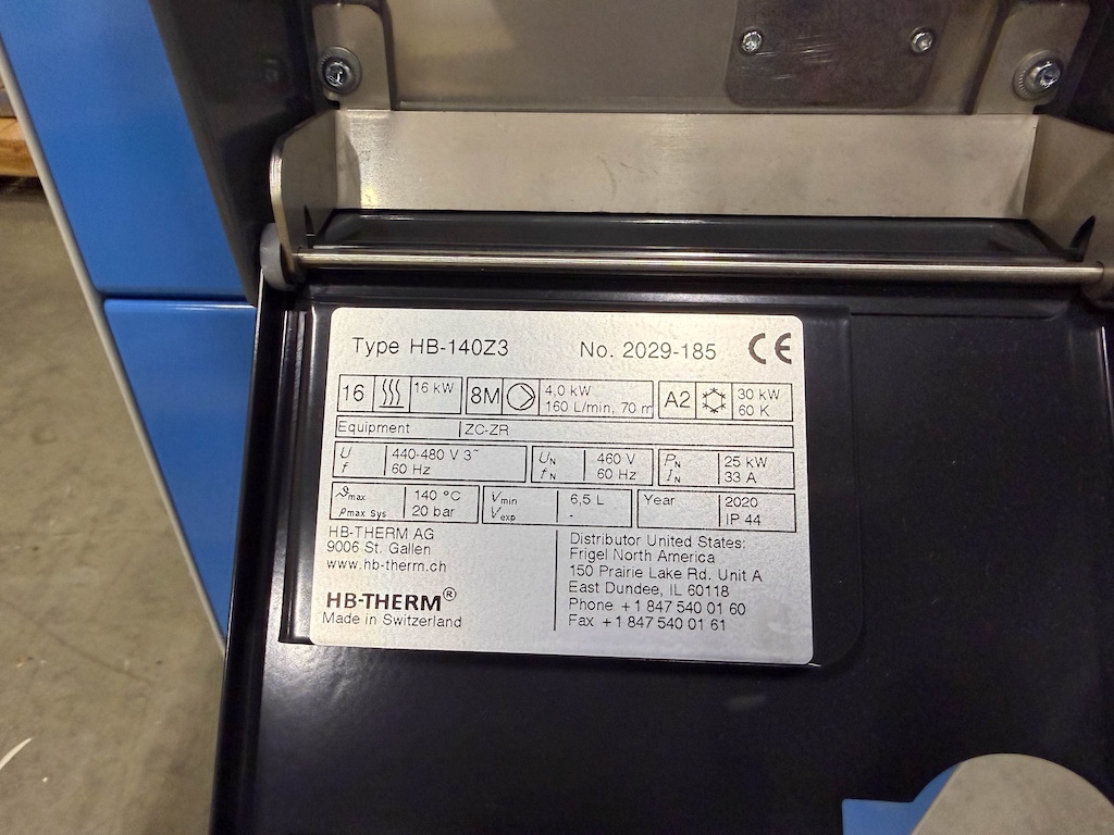 Used 2020 HB-Therm HB-Therm Thermolator Water Temperature Controllers - View 3