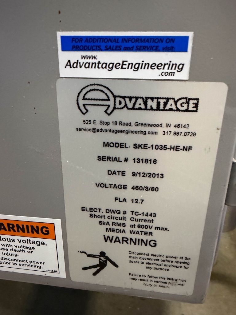 Used 2013 Advantage Engineering Advantage Thermolator Water Temperature Controllers - View 2