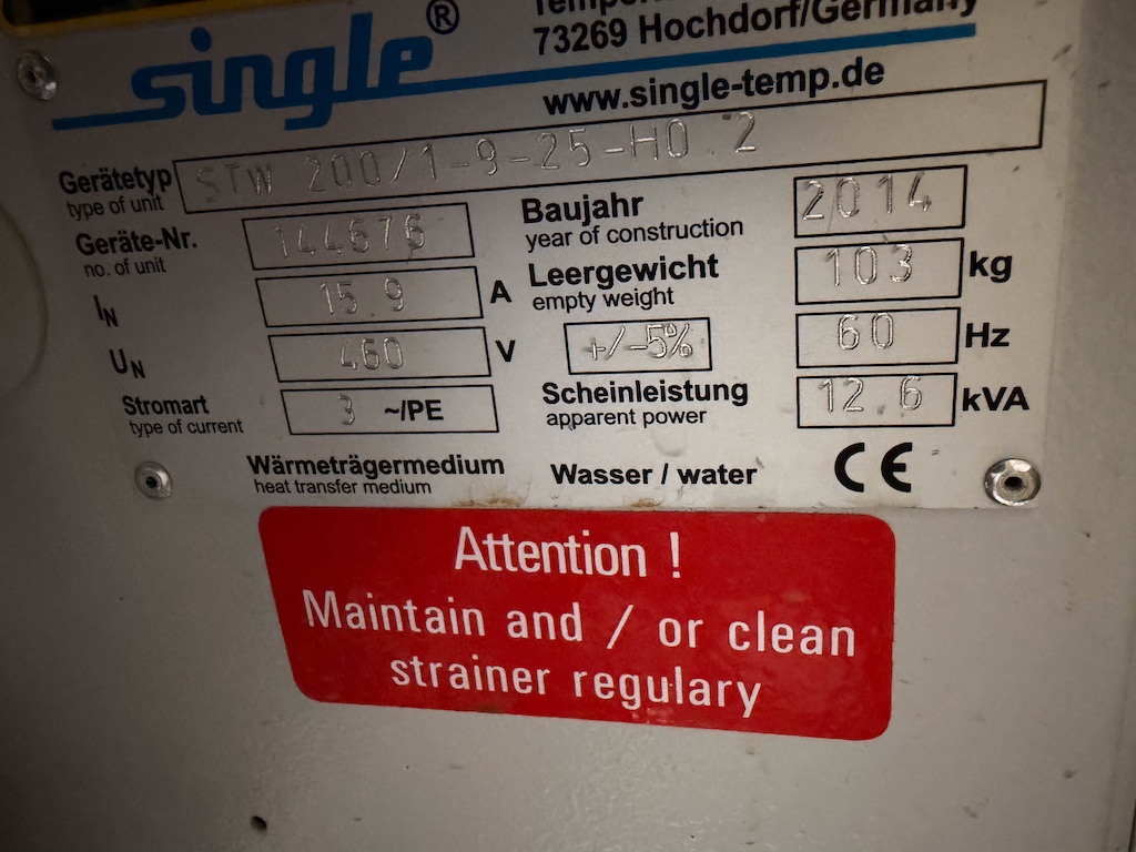 Used 2014 null Thermolator Water Temperature Controllers - View 3