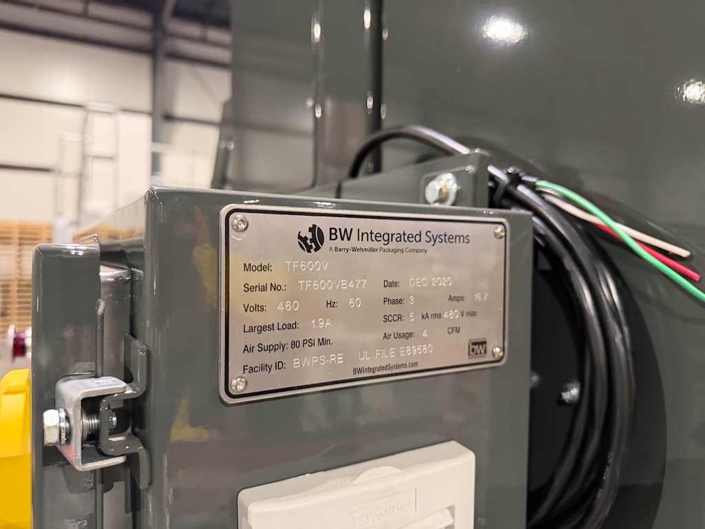 Used 2020 BW Integrated Systems Corrugated Tray Former Conveyors - View 2