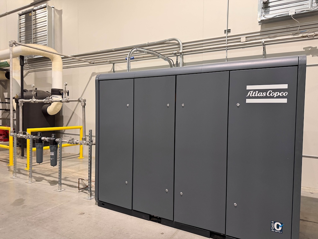 Used 2018 Atlas Copco Air Compressor Air Compressors - View 2