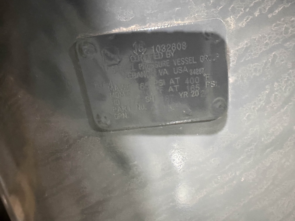 Used 2020 Samuel Pressure Vessel High Pressure Air Storage Tak Miscellaneous - View 3