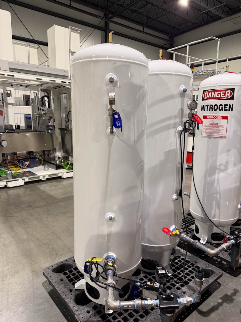 Used 2020 Atlas Copco Nitrogen Generator w/(2) Tanks Nitrogen Generators - View 4