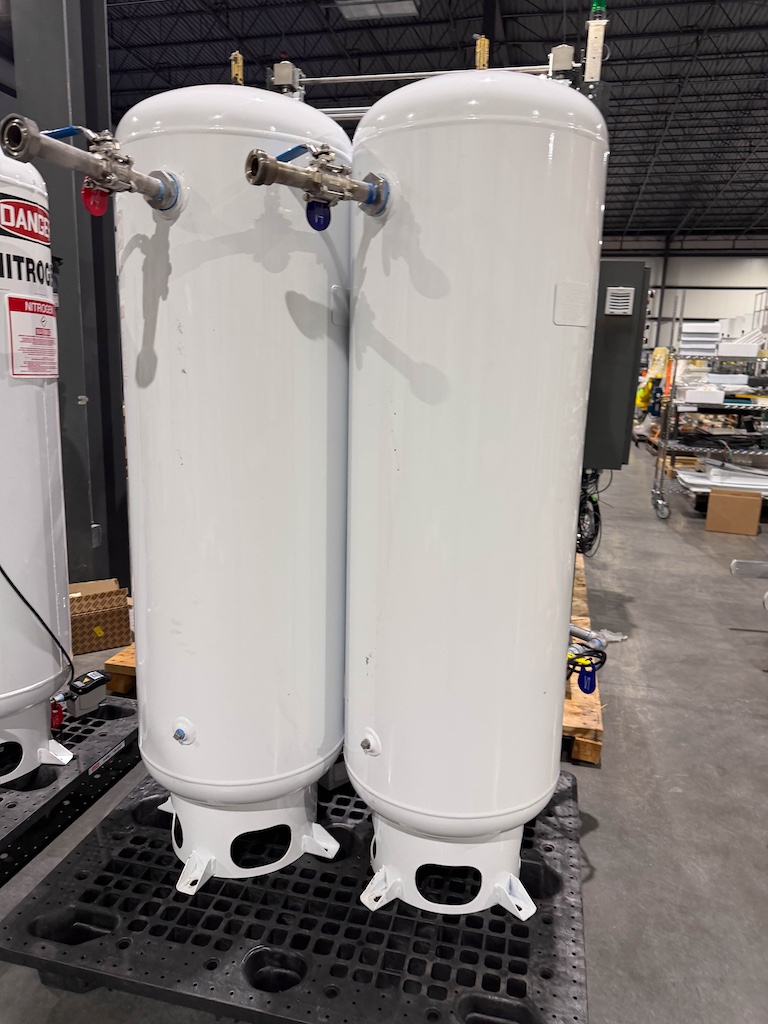 Used 2020 Atlas Copco Nitrogen Generator w/(2) Tanks Nitrogen Generators - View 5